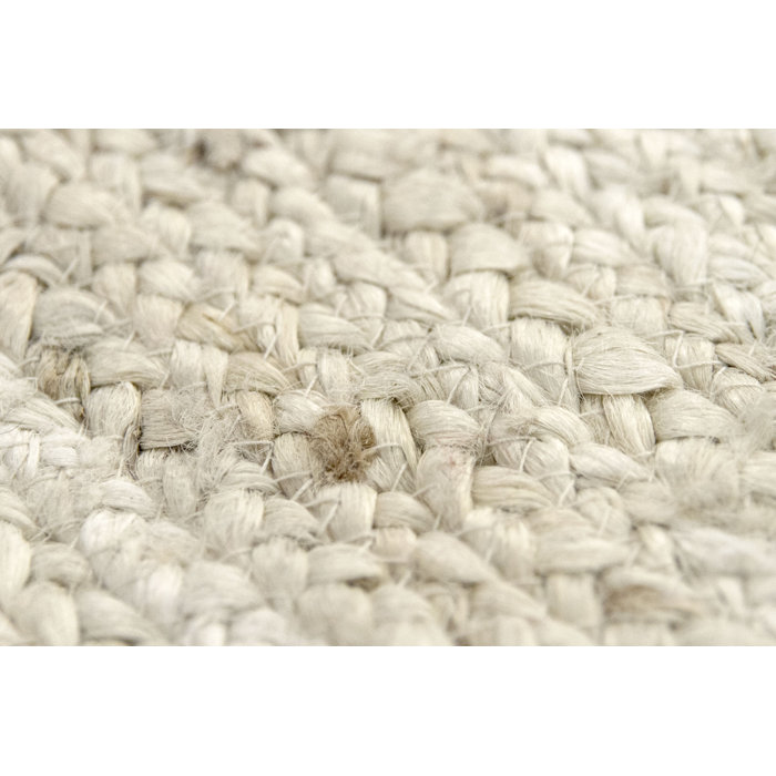 Bay Isle Home Gattis Hand Braided White Rug & Reviews Wayfair.co.uk